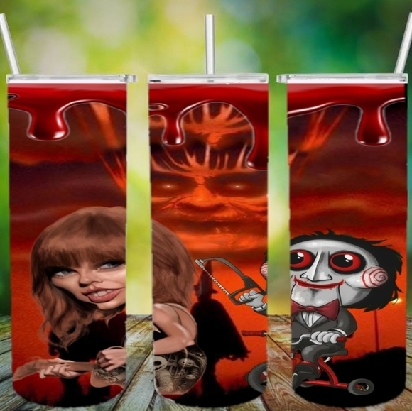 Halloween music Saw tumbler - Picture 4 of 5